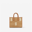 BURBERRY Mini Freya Tote - Natural image
