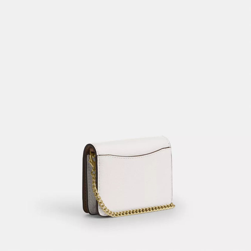 COACH Mini Wallet On A Chain With Heart Rivets image 2
