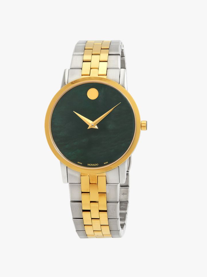 MOVADO Museum Classic Quartz Green Dial Ladies Watch image 0