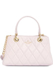 KATE SPADE Carey Quilted Leather Satchel - Pale Amethyst image 1