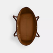 COACH City Tote Bag In Signature Canvas - Gold/Tan/Brown image 3