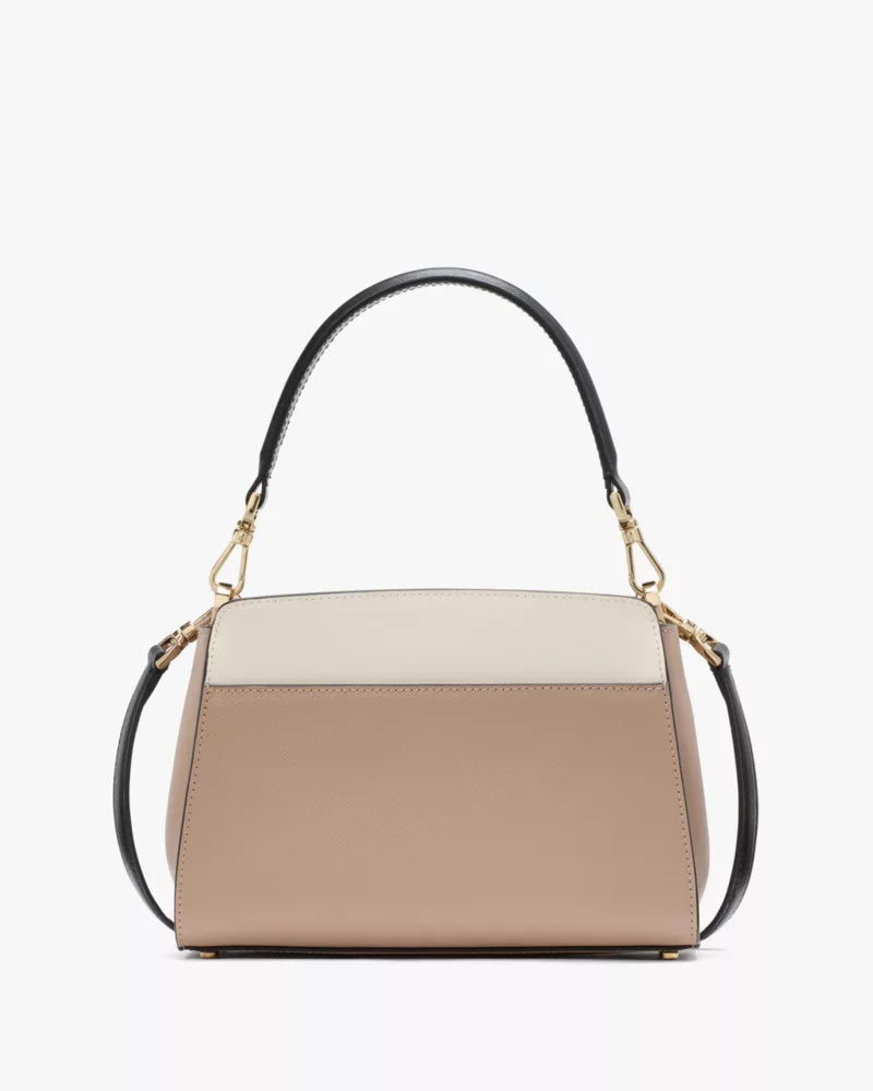[ARRIVING] KATE SPADE Madison Small Top Handle Satchel - Toasted Hazelnut Multi image 2