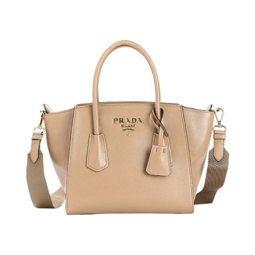 [AT DELHI] PRADA Grace Calf Leather Tote Bag image 2