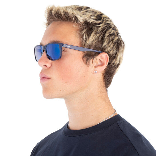 Ferragamo Salvatore Blue Rectangular Men's Sunglasses image 0