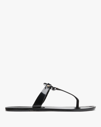 KATE SPADE Kendall Jelly T-strap Sandal Black image 2