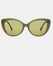 Burberry Green Cat Eye Ladies Sunglasses (Arriving In Delhi) image 0