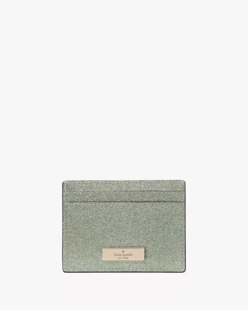 KATE SPADE Kenzie Boxed Glitter Small Cardholder image 1