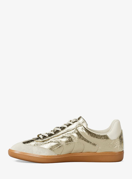 MICHAEL KORS Benny Metallic Sneaker - Pale Gold