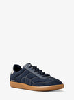 MICHAEL KORS Benny Suede Sneaker - Navy
