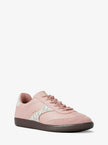 MICHAEL KORS Benny Mixed-Media Sneaker - Powder Blush