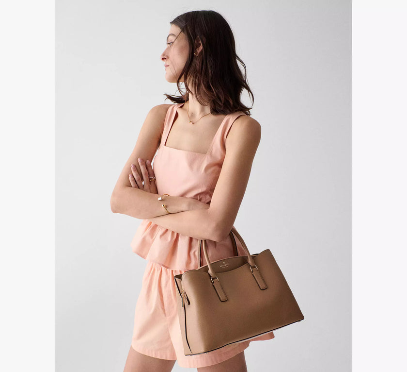 KATE SPADE Thompson Street Satchel Bag - Tuscan Brown image 4