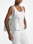 MICHAEL KORS  Laila Medium Pebbled Leather Tote Bag image 1