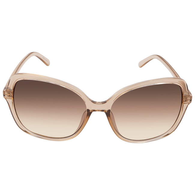 [ARRIVING] CALVIN KLEIN Brown Gradient Butterfly Ladies Sunglasses image 0