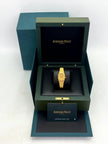 Audemars Piguet Royal Oak   67630BA.GG.1312BA.01-C 18 karat Yellow Gold tone-on-tone Petite Tapisserie Dial 23mm
