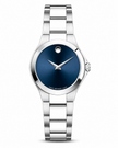Movado Defio Quartz Blue Dial Ladies Watch