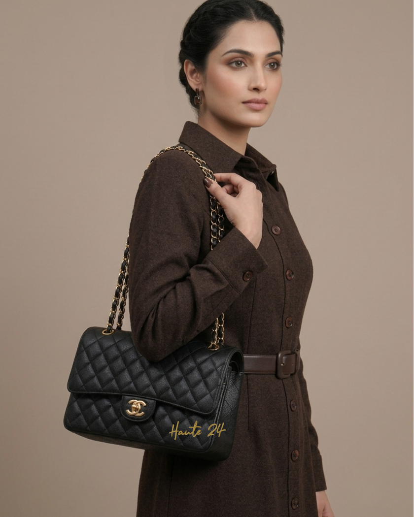 CHANEL Matrasse W-Flap W-Chain