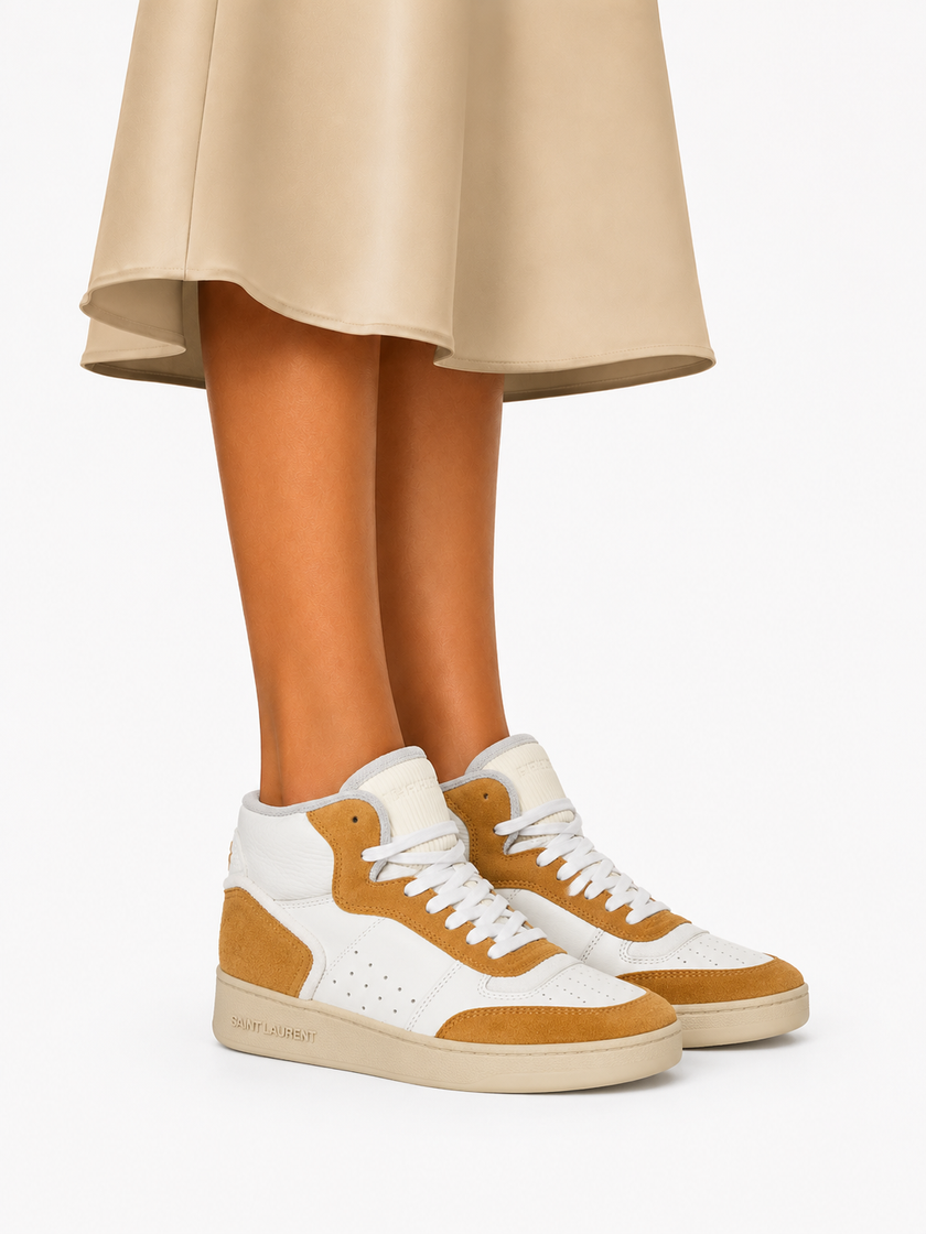 SAINT LAURENT Leather Sneakers