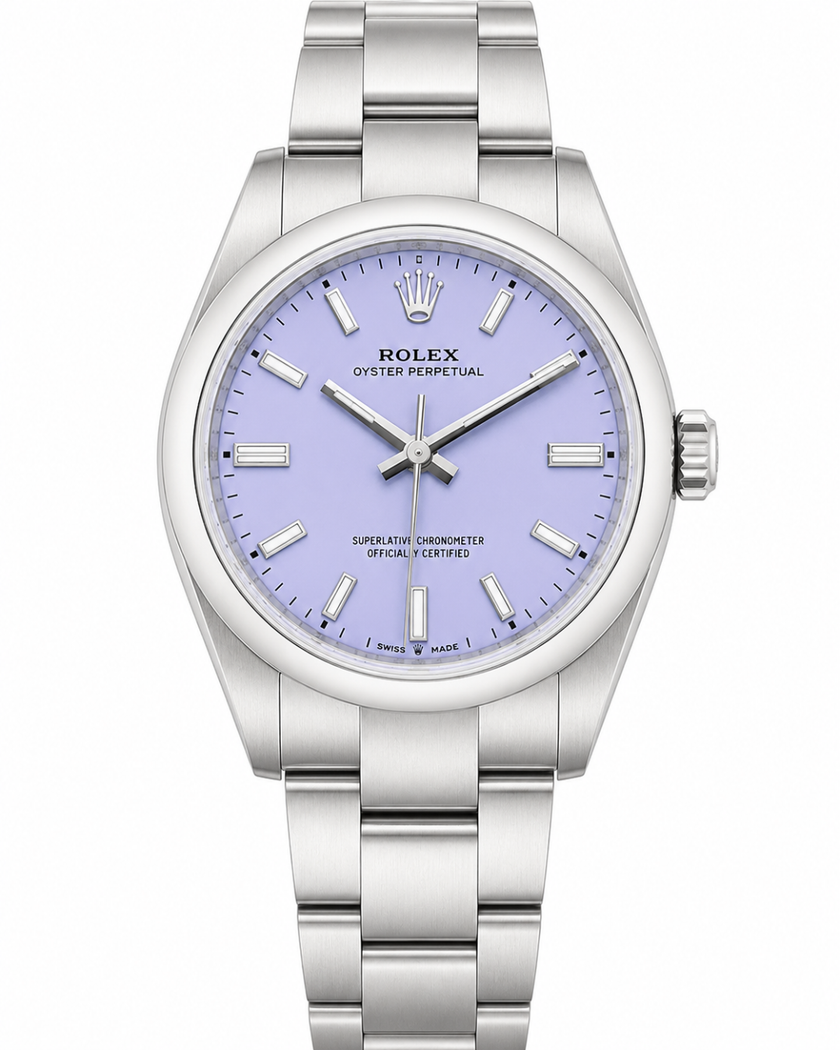 [Brand New] ROLEX Oyster Perpetual Purple Dial 28MM