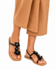 KARL LAGERFELD MARGATE FLORAL THONG SANDAL