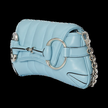 GUCCI Horsebit Chain Small Shoulder Bag Light Blue image 2
