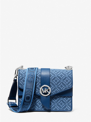 MICHAEL KORS  Greenwich Small Logo Jacquard Crossbody Bag image 3