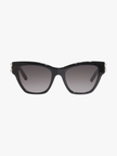 SALVATORE FERRAGAMO Salvatore Grey Gradient Cat Eye Ladies Sunglasses (Arriving In Delhi) image 0