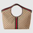 GUCCI Large Gucci Giglio Tote Bag image 6