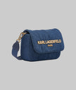 KARL LAGERFELD Voyage Crossbody Denim Blue image 1