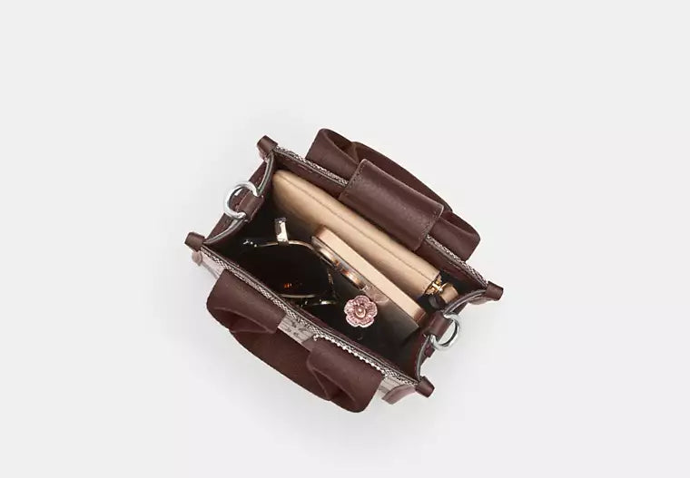 COACH Smith Mini Tote Bag In Signature Jacquard (Arriving In Delhi) image 1