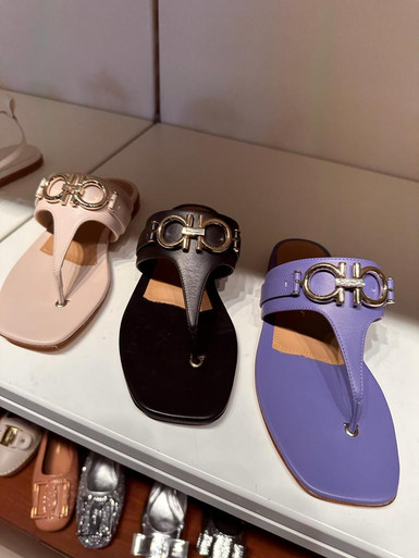SALVATORE FERRAGAMO Gancini Flip-Flop Sandal image 1