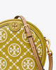 [AT DELHI] TORY BURCH T Monogram Contrast Embossed Moon Bag image 2