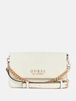 Guess Indira Logo Shine Crossbody - White image 0