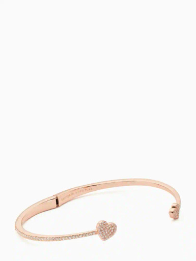 KATE SPADE Yours Truly Pave Open Hinge Cuff image 1