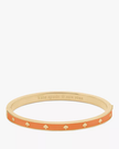 KATE SPADE Spot The Spade Enamel Hinged Bangle - Cayenne Pepper image 2