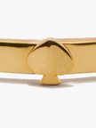 KATE SPADE Heritage Spade Thin Metal Button Bangle image 1