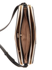 Guess Kyrie Saffiano Top-Zip Crossbody - Neutral image 3