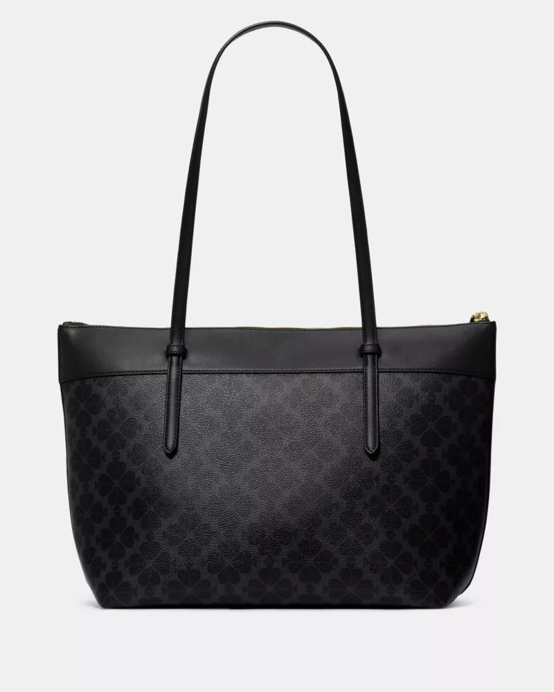 [ARRIVING] KATE SPADE All Day Spade Flower Tote Bag - Black image 2