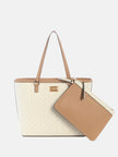 Guess Hilda Logo Tote - White image 0