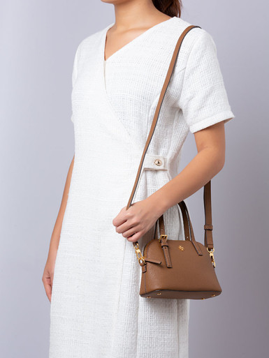 TORY BURCH Emerson Dome Satchel  Moose image 0