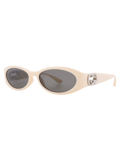 GUCCI  Grey Oval Ladies Sunglasses image 0