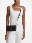 Michael Kors Carson Large Signature Logo Convertible Crossbody Bag - Black image 2