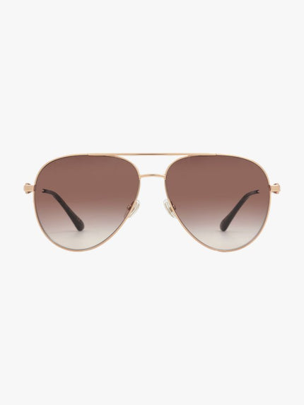 [ARRIVING] JIMMY CHOO Brown Gradient Pilot Ladies Sunglasses image 0