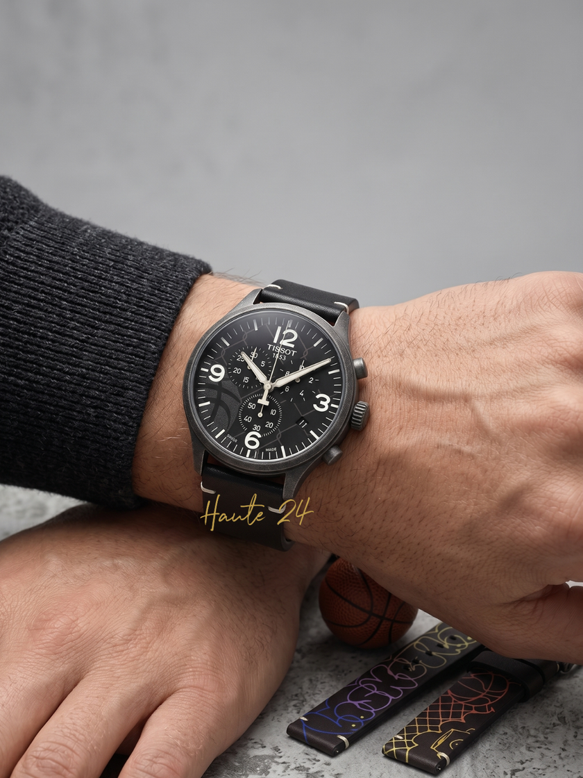 TISSOT XL 3X3 Street Basketball Chronograph Anthracite Dial Men's Watch image 2