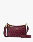 KATE SPADE Duet Spade Flower Embroidered Small Crossbody image 3