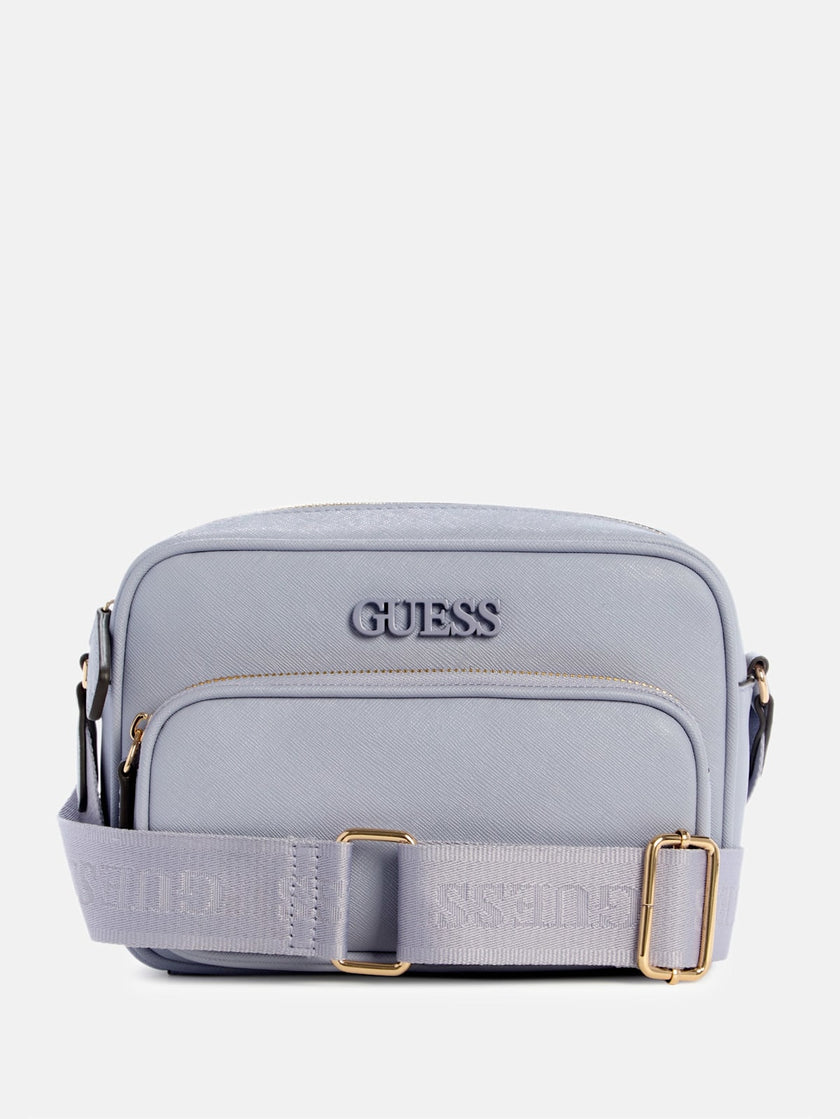 Guess Zinnia Top-Zip Crossbody - Blue image 0