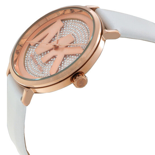 MICHAEL KORS  Addyson Quartz Crystal Embellished Dial Ladies Watch image 1