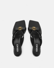 VERSACE Gianni Ribbon Mules 45 mm image 0