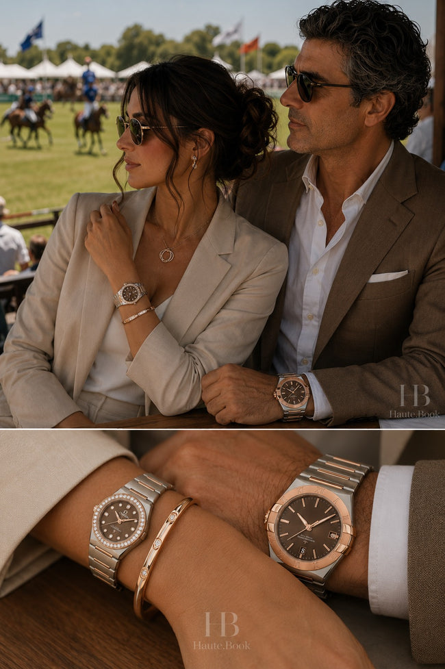 OMEGA Constellation 39 mm, steel ‑ Sedna™️ gold on steel ‑ Sedna™️ gold image 0