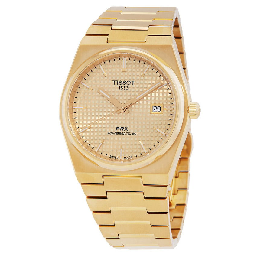 TISSOT   PRX Powermatic 80 Automatic Champagne Dial Men's Watch image 0