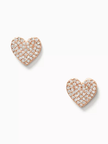 KATE SPADE  Yours Truly Pave Heart Studs image 2